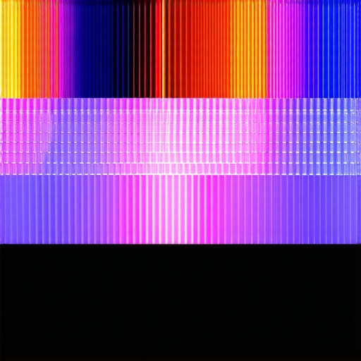 Close-up of nano-IPS monitor panel showing pixel structure and response speed